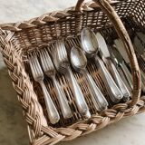 Christofle Marot model cutlery set, small shell