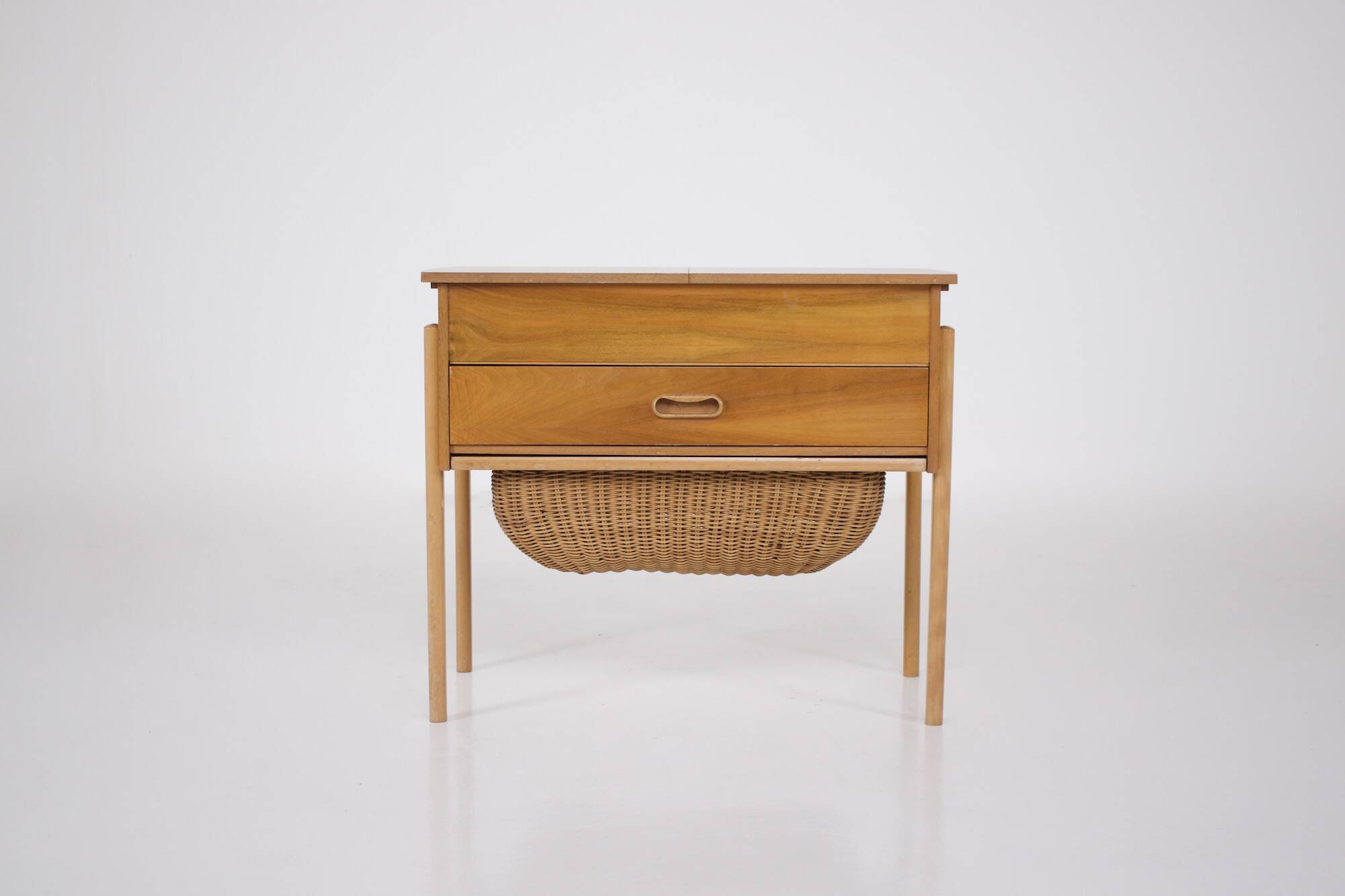 Scandinavian sewing worker