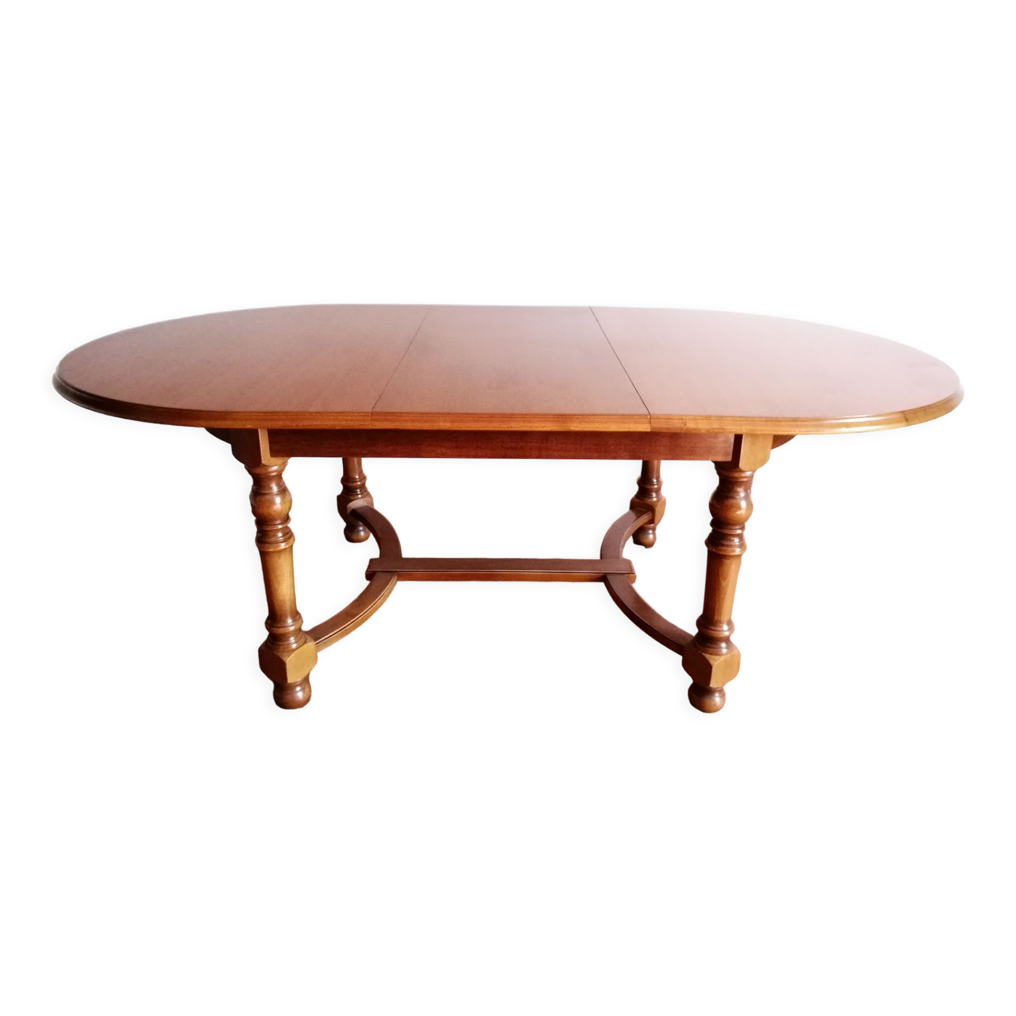 Solid wood dining table