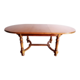 Solid wood dining table