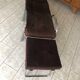 Vintage chocolate corduroy morris system deckchair