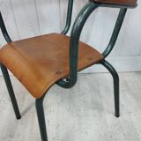 Old adult school chair