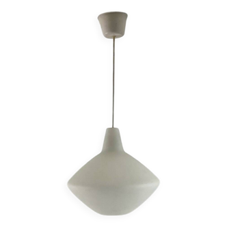 Suspension en verre opaline dite « Oignon » Lisa Johansson-Pape pour ASEA