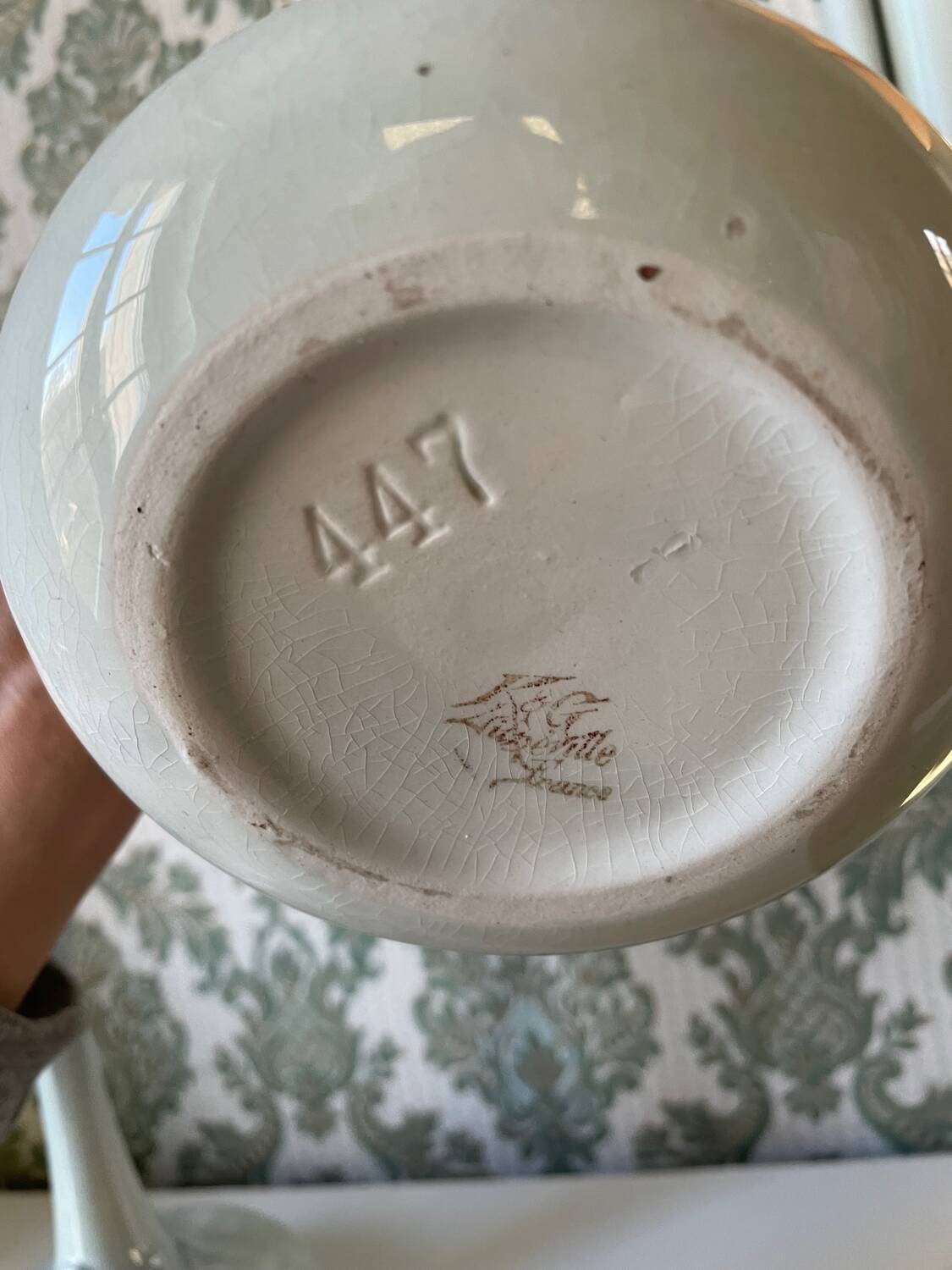 Pair of Art Nouveau vases/soliflores K&G Lunéville - France