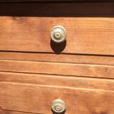 Period office in pitchpin