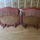 Paire de fauteuils crapaud