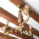 Lustre en laiton 3 branches