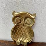 Brass owl emptiers