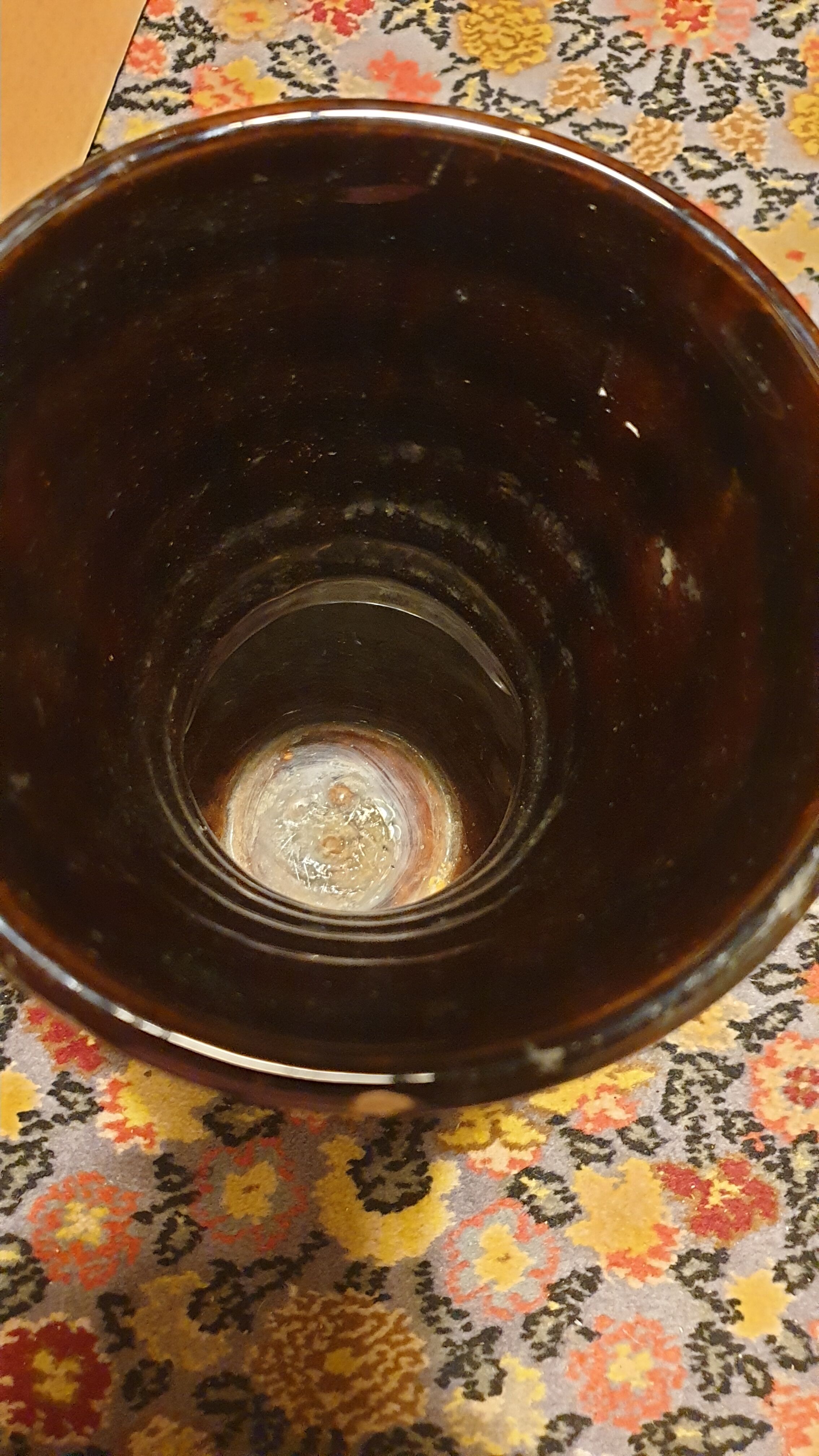 Vase with vintage handles