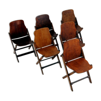 World War II chairs of the 1940s by American Seating Company Grand Rapids