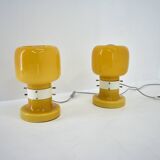 Pair of Midcentury Table Lamps by Zbyněk Hřivnáč, Equipment Hotel Praha, 1960s