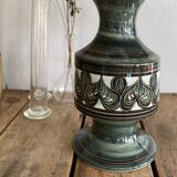 Swedish lamp, 2m fabric cable, fabric lampshade