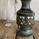 Swedish lamp, 2m fabric cable, fabric lampshade