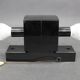 Mid-century wall light in bakelite and glass, 1960s