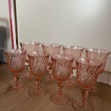 Luminarc rosaline glasses