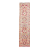 Tapis pour cuisine 3x12, rouge pâle, rose, turc, Vintage, 85x367Cm