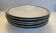 6 assiettes creuses en porcelaine blanche