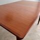Ancienne table en teck rectangulaire design scandinave des années 60 vintage