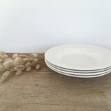 Oxford White Hollow Plates