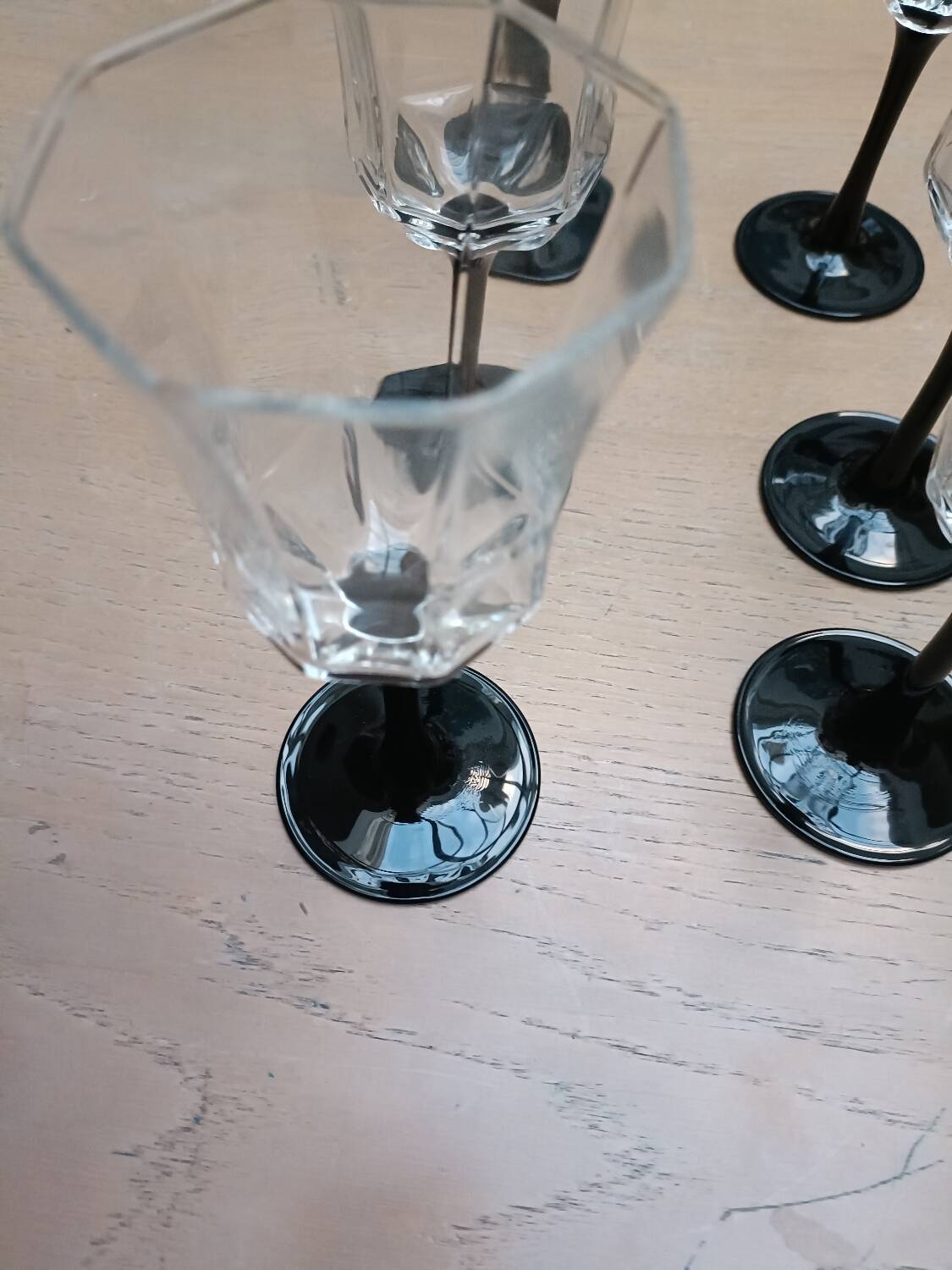 Lot de 6 verres à vin Luminarc, Esso