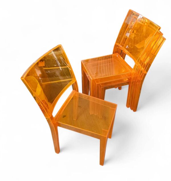 4 chaises La Marie / Philippe Starck / Kartell 2001