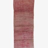 Pink Runner Rug - 313 x 110 cm