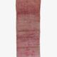 Pink Runner Rug - 313 x 110 cm