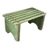 Petit banc en bois Wabi Sabi