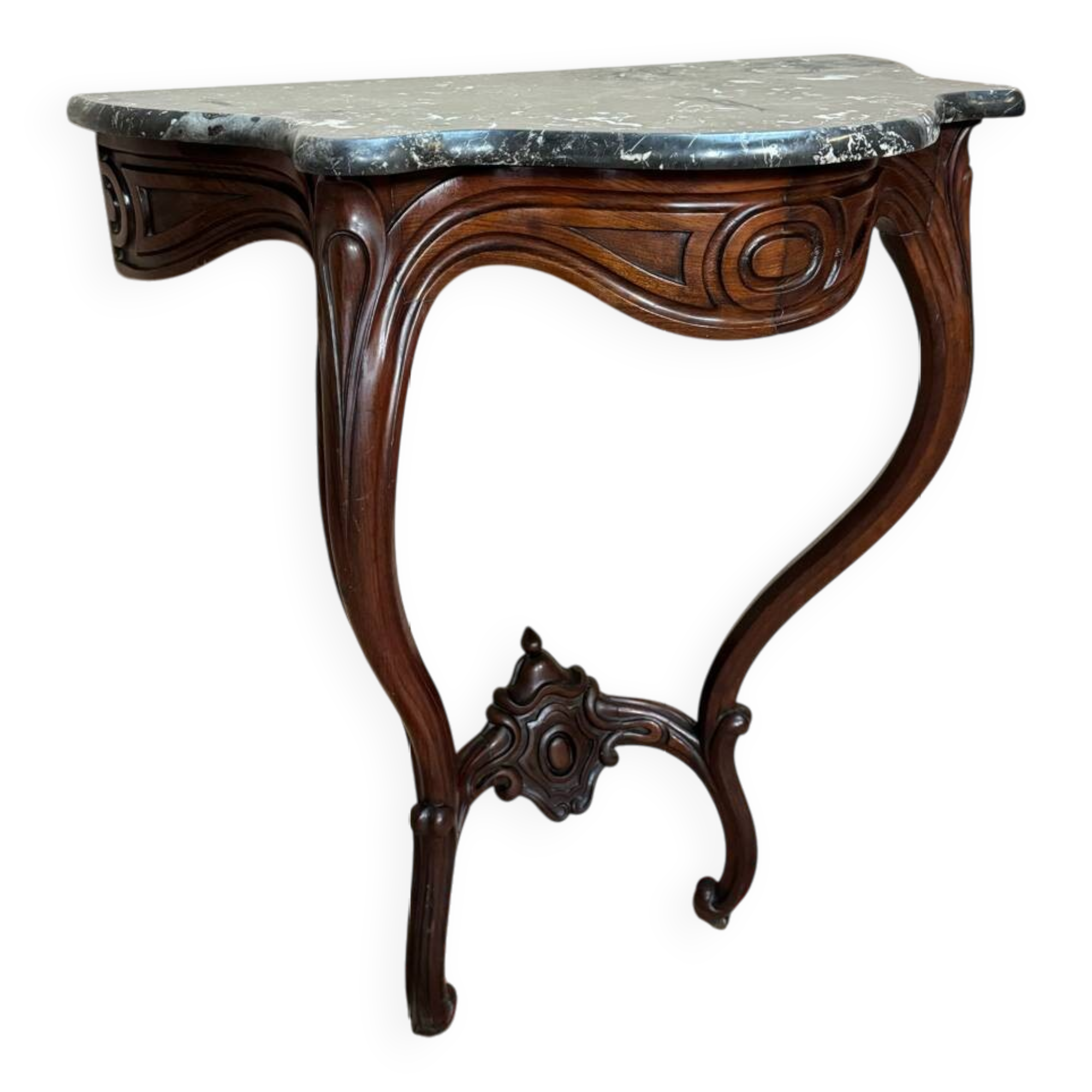 Mahogany Console from the Napoleon III Period, 19th Century