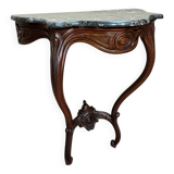Console En Acajou D’époque Napoléon III XIX Eme Siècle