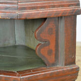 Swedish Farmhouse Corner Cabinet, 1817