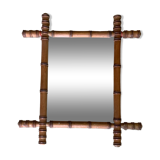 Miroir ancien en bois