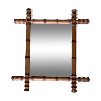 Miroir ancien en bois