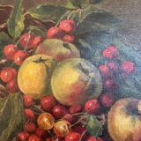 Still life with cherries