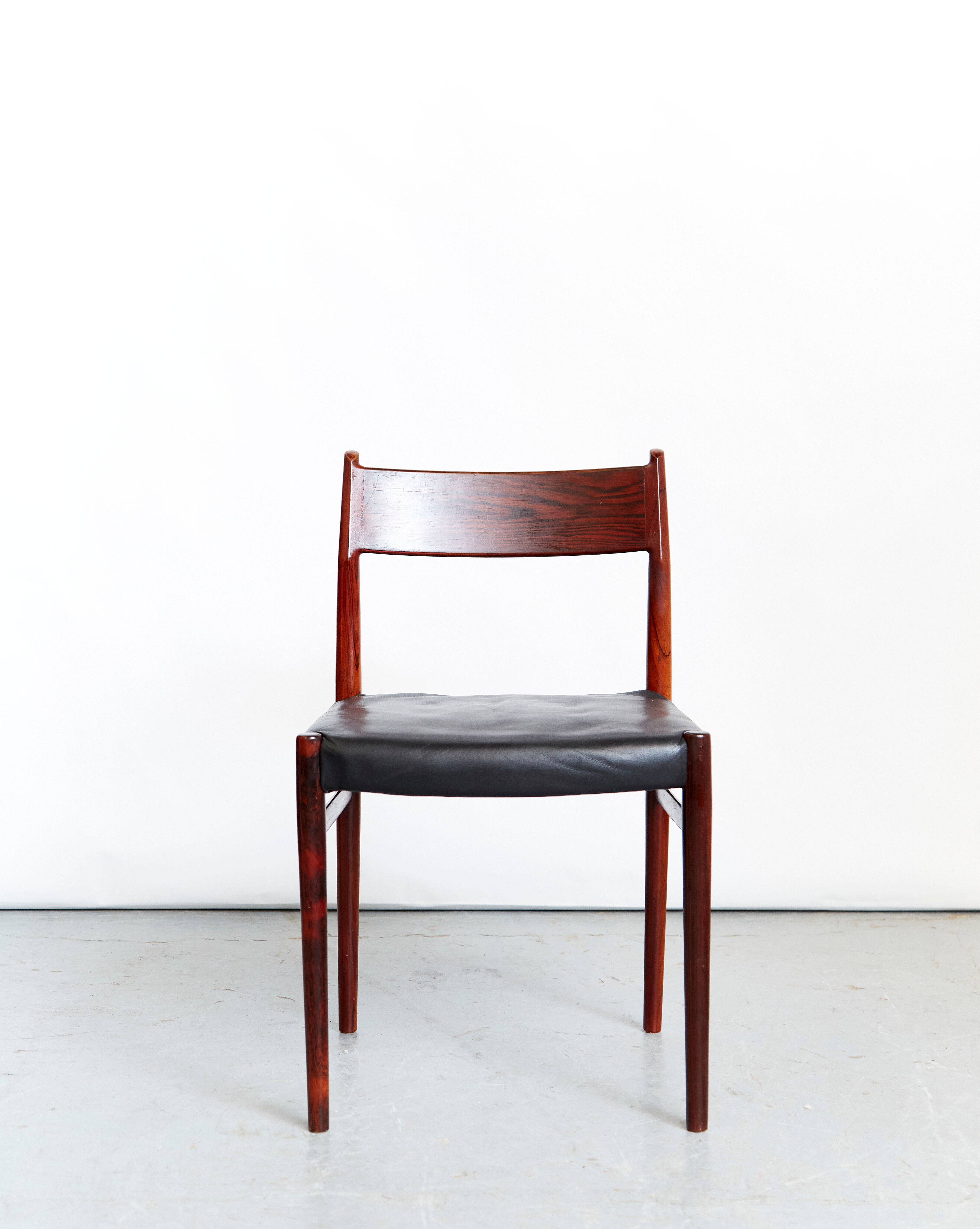 Arne Vodder dining chairs No.418 for Sibast