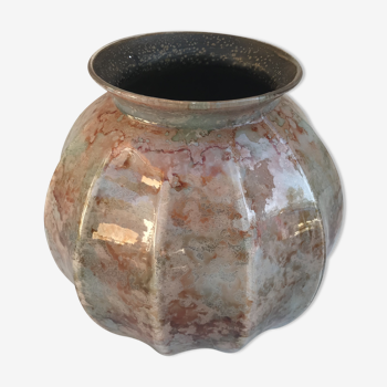 Ancien vase boule verre