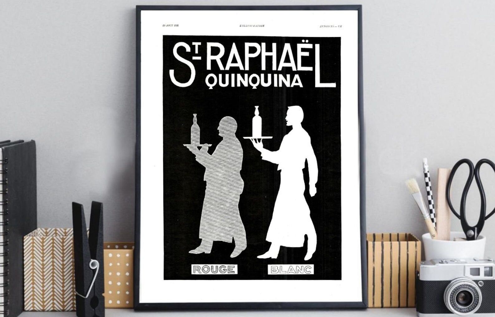Vintage poster 30s St Raphael