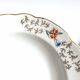 Lot de 4 assiettes creuses vintage Sarreguemines modèle Béarn fleurs