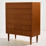 Restored teak dresser