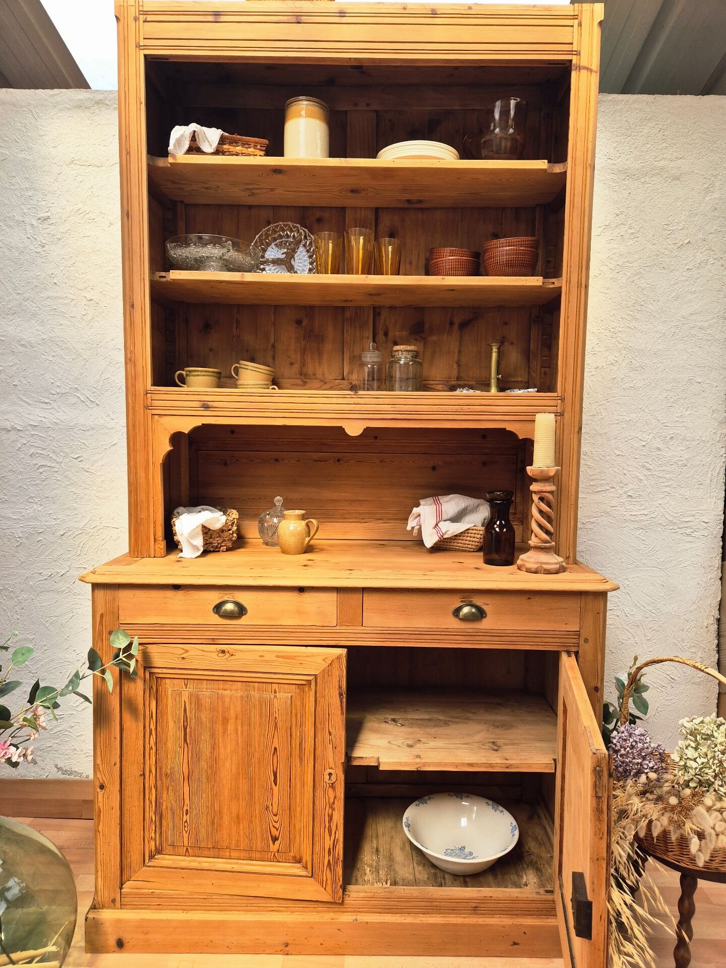 Renovated antique dresser