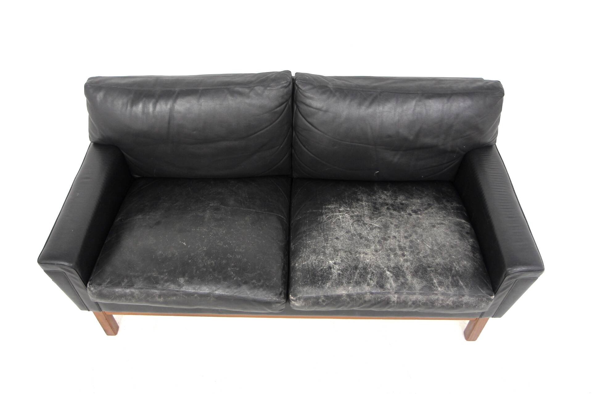 Scandinavian leather sofa "Åland", Möbel-Ikéa, Sweden, 1960