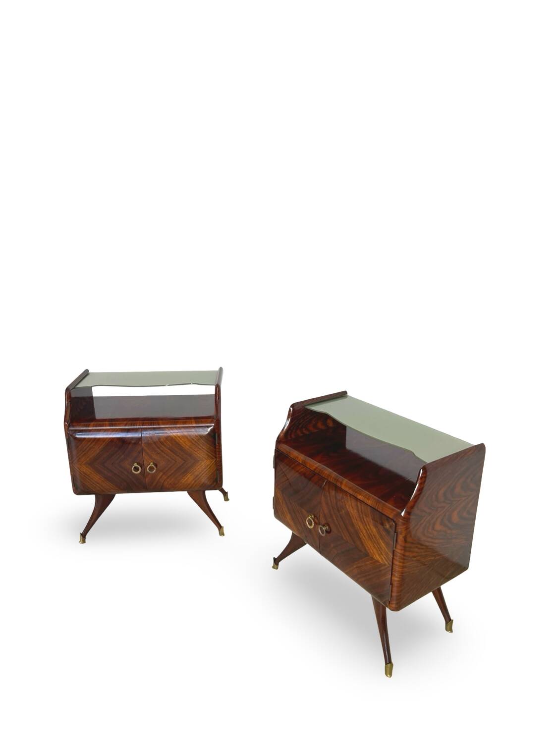 midcentury rosewood nightstands