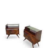 midcentury rosewood nightstands