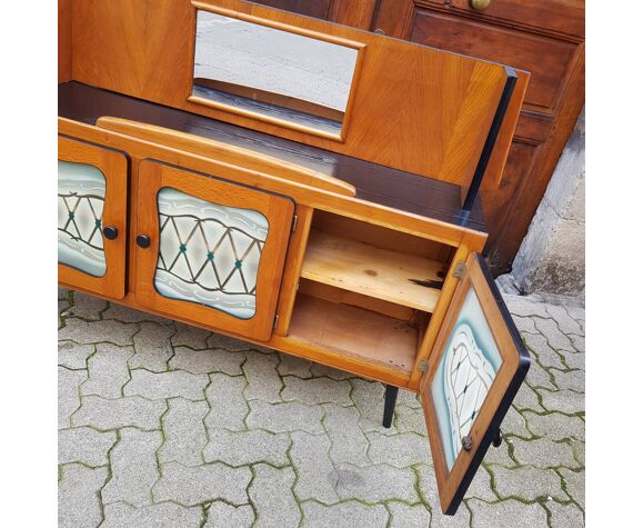 Buffet revisited 50s in wood