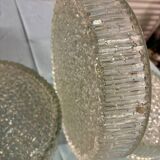 Molded glass globe