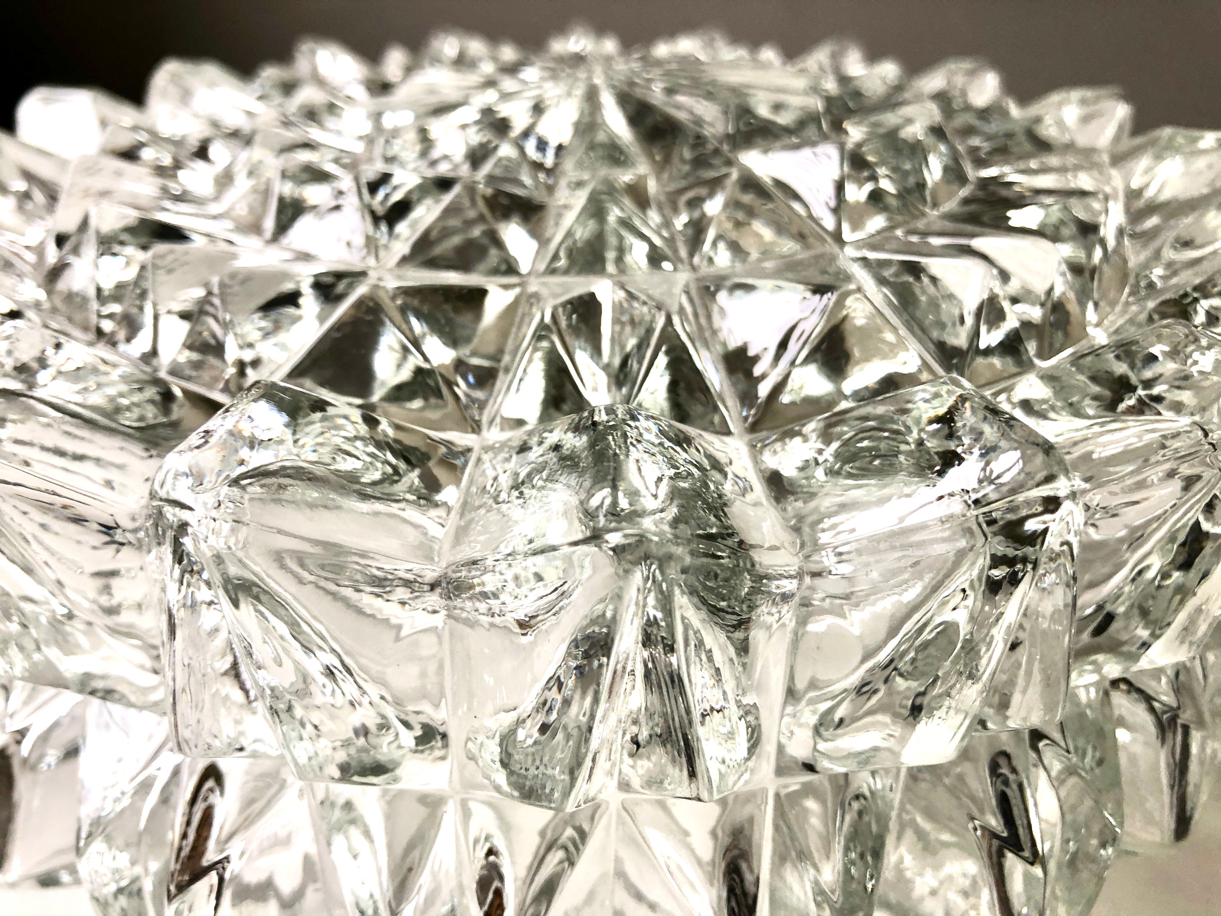 Diamond tip ceiling lamp 1970