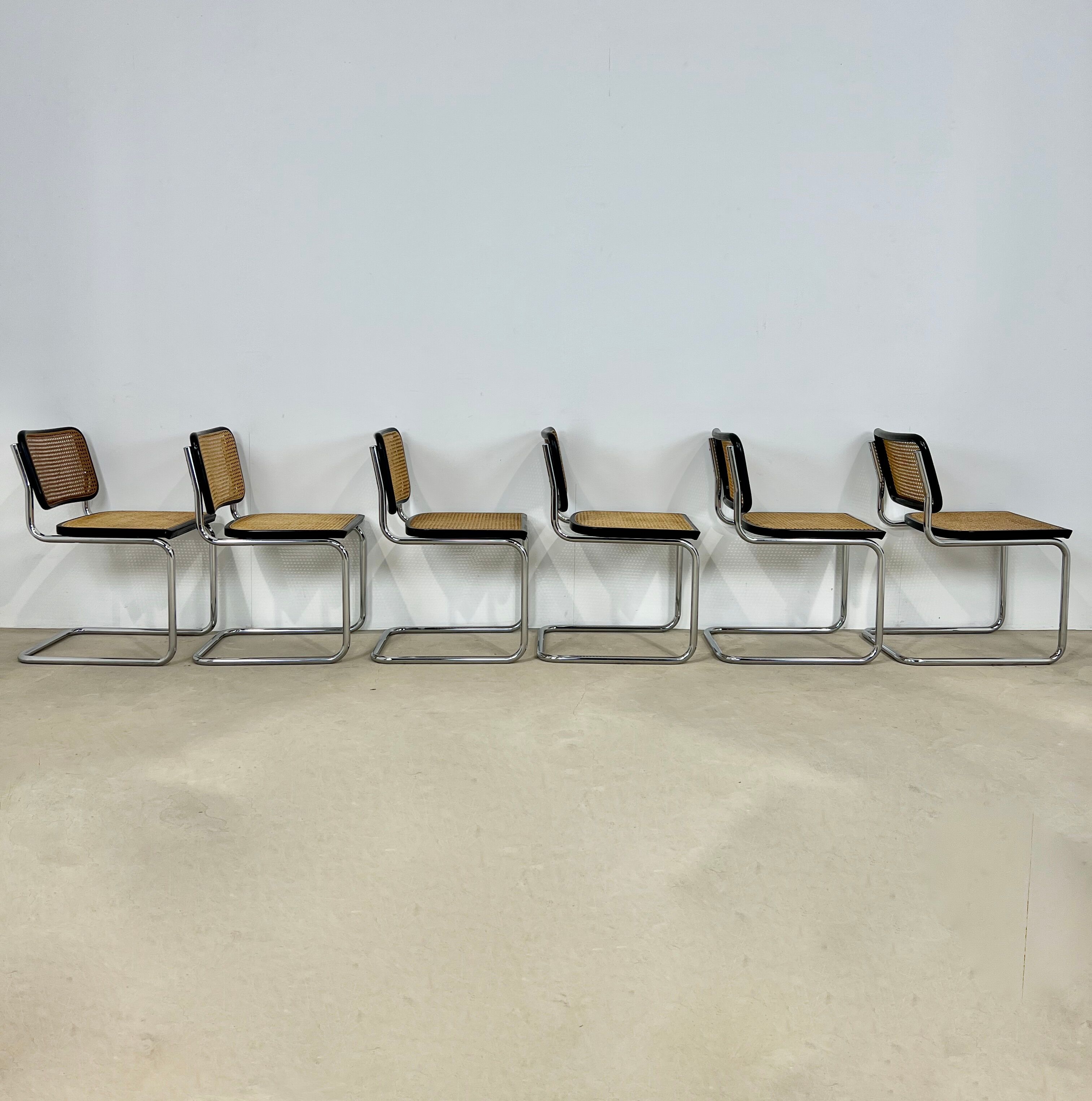 Dinning Style Chairs B32 By Marcel Breuer set6