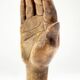 Large sculpture hand / empty pocket plaster 1960 jean Jacques Goma Vibreville