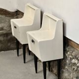 Paire de tables de chevet