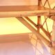 Vintage rattan shelf